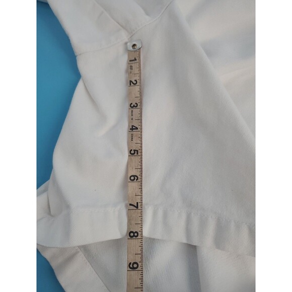 Woman Within Sz 22W Pullon Shorts Elastic Waist White Casual Pockets Summer... - Picture 6 of 16